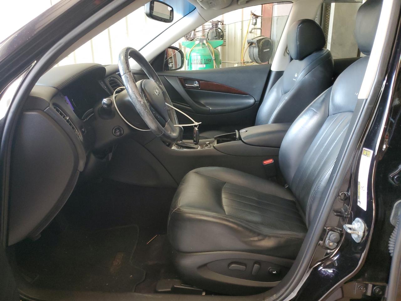 2012 Infiniti EX VIN JN1AJ0HR8CM451262 Copart auction photo, front end damage thumbnail 7