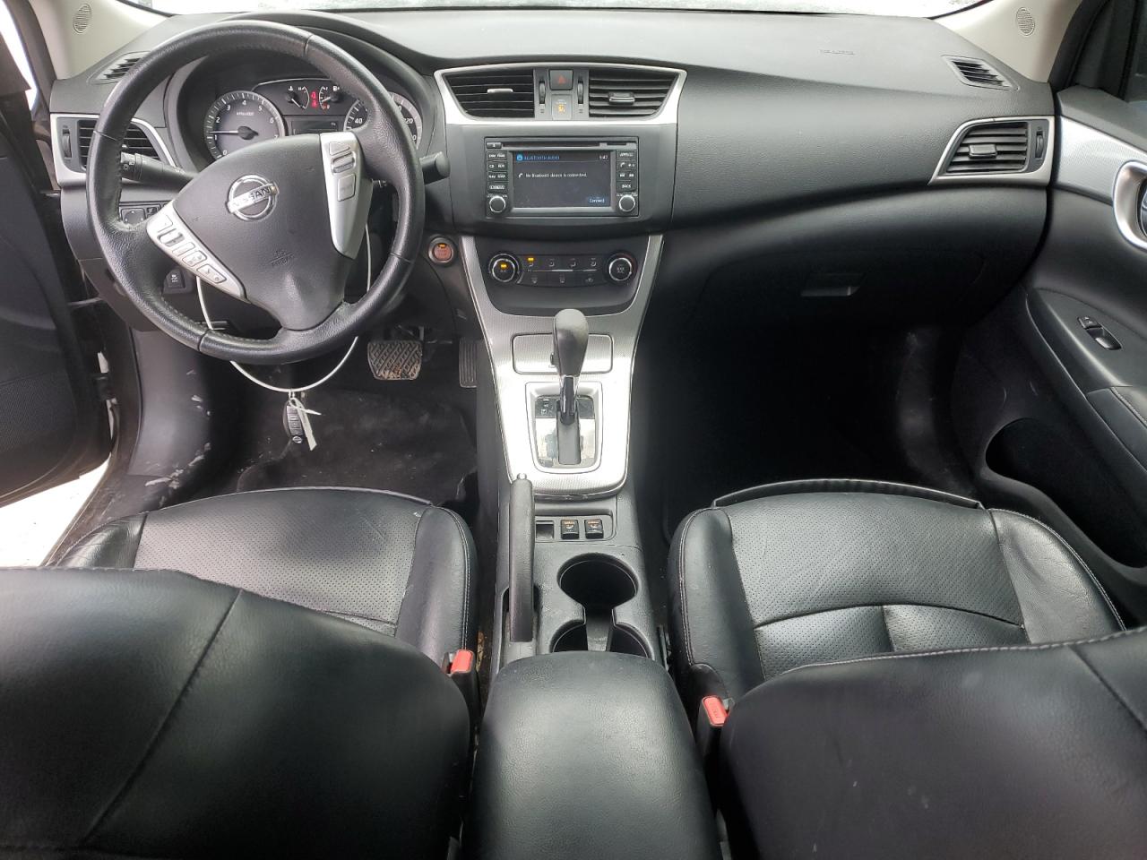 2015 Nissan Sentra VIN 3N1AB7APXFY318115 Copart auction photo, front end damage thumbnail 8