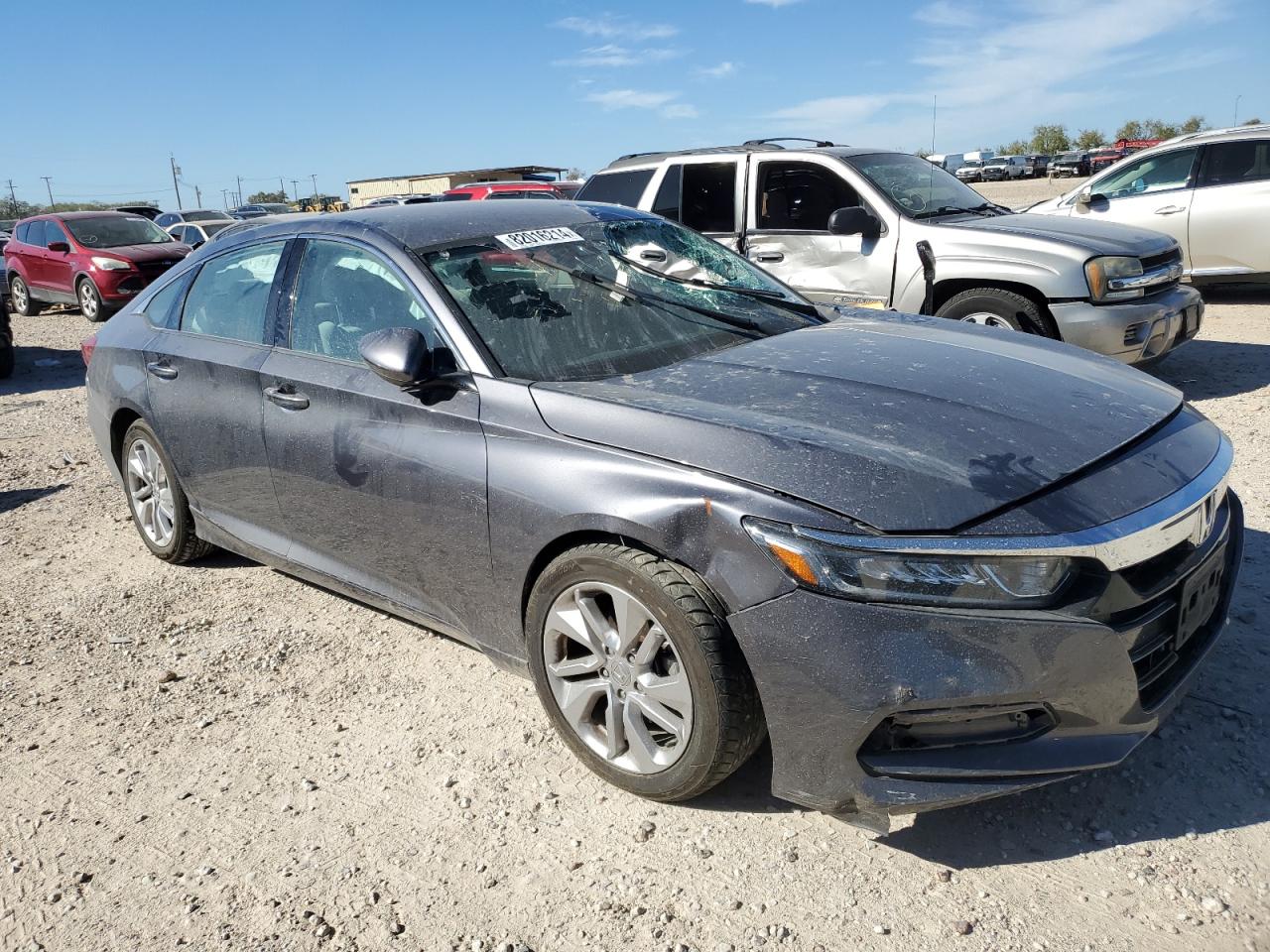 2020 Honda Accord VIN 1HGCV1F10LA102015 Copart auction photo, all over damage thumbnail 4