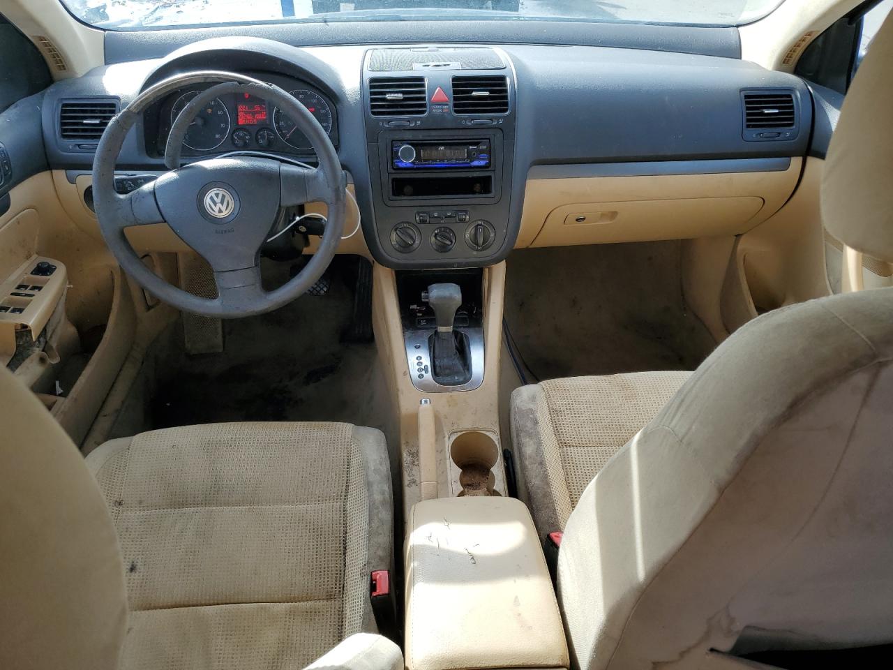 2009 Volkswagen Jetta VIN 3VWJM71K59M096555 Copart auction photo, front end / hail damage thumbnail 8