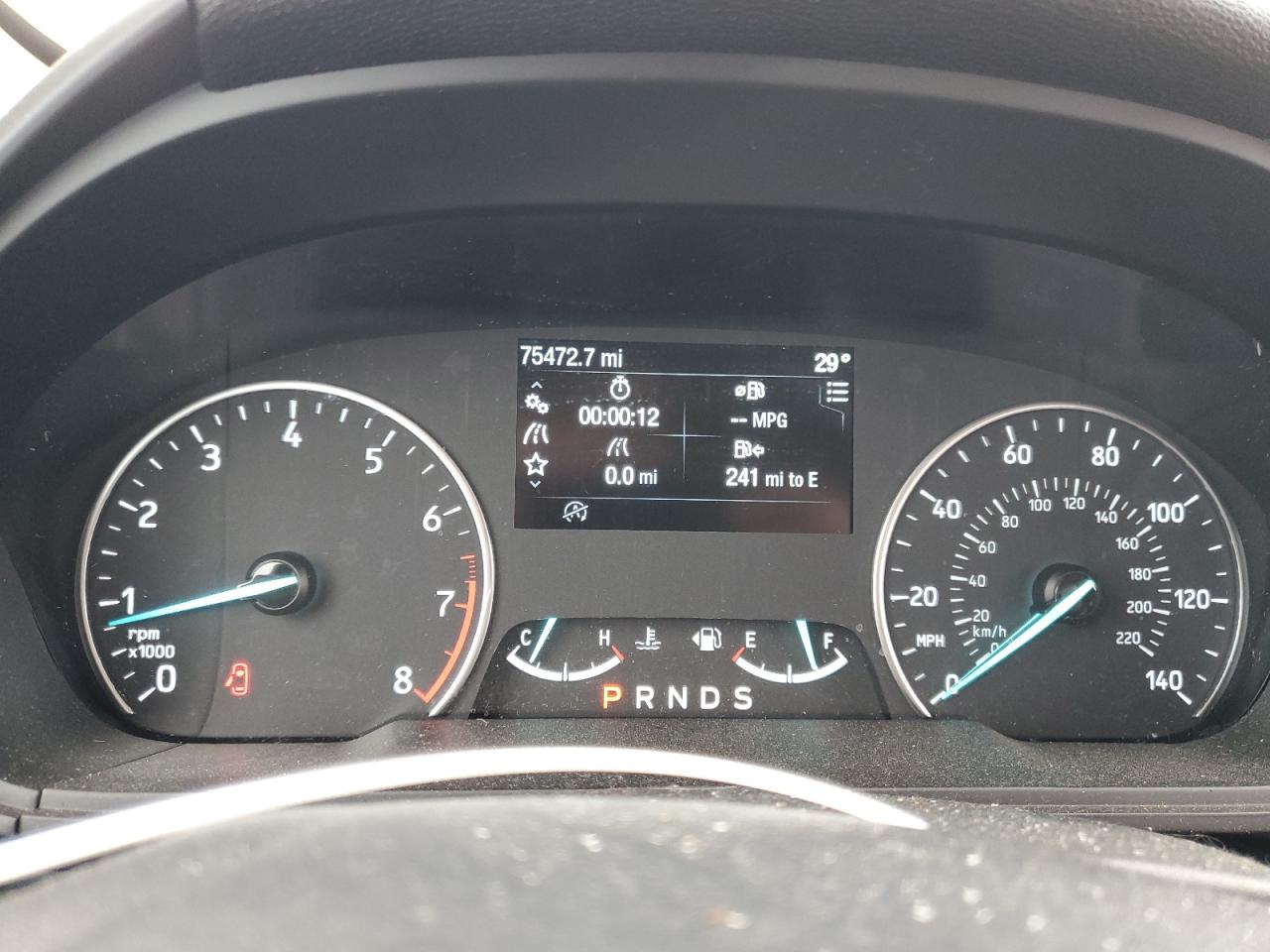 2018 Ford EcoSport VIN MAJ6P1CL2JC247785 Copart auction photo, front end damage thumbnail 9