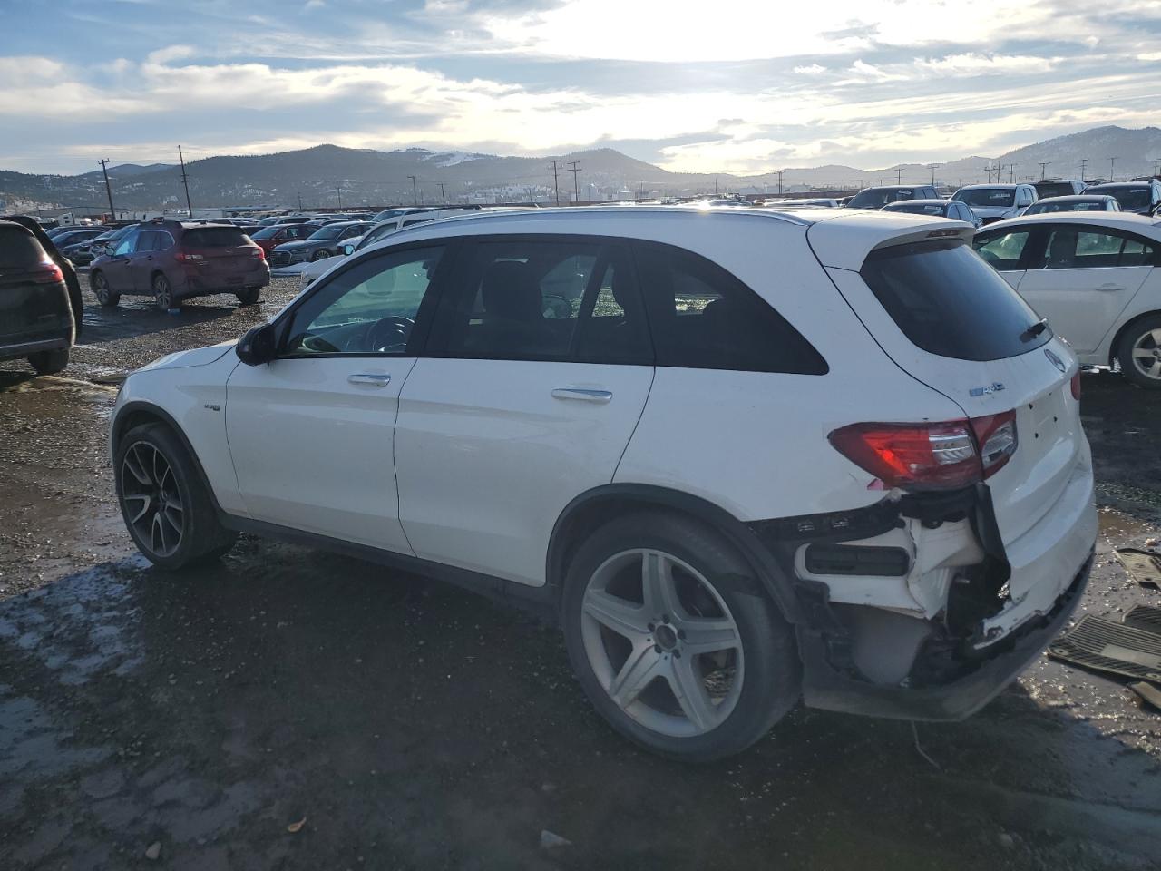 2017 Mercedes-Benz GLC VIN WDC0G6EB0HF194024 Copart auction photo, all over damage thumbnail 2