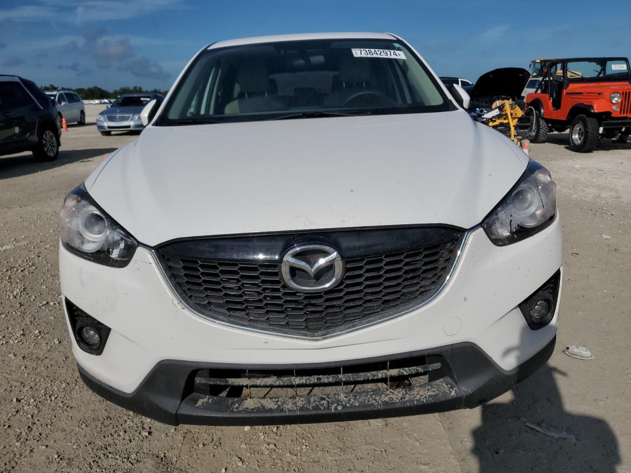 2014 Mazda CX-5 VIN JM3KE2DY7E0360970 Copart auction photo, water/flood damage thumbnail 5