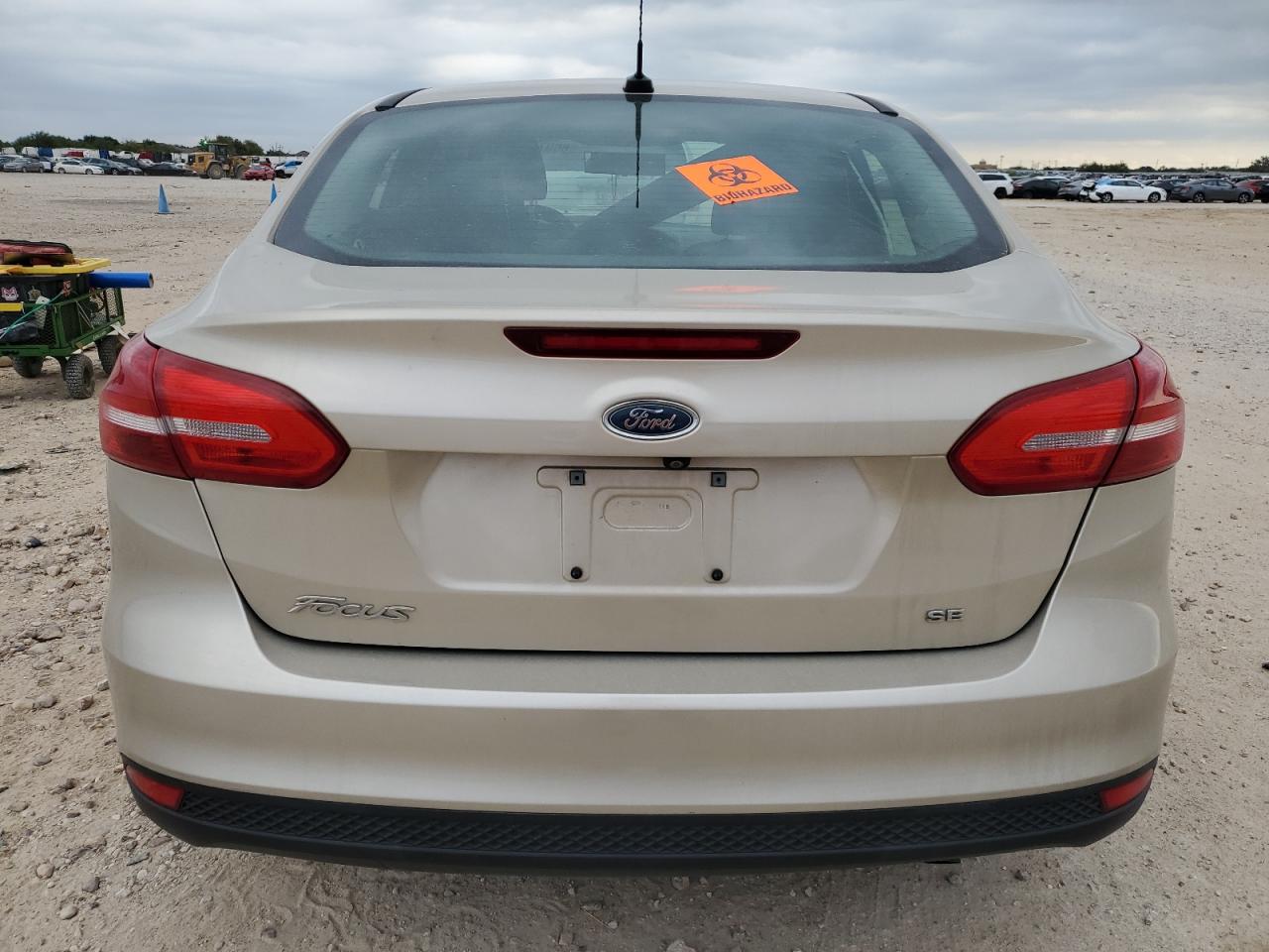 2017 Ford Focus VIN 1FADP3F25HL304870 Copart auction photo, front end / side damage thumbnail 6