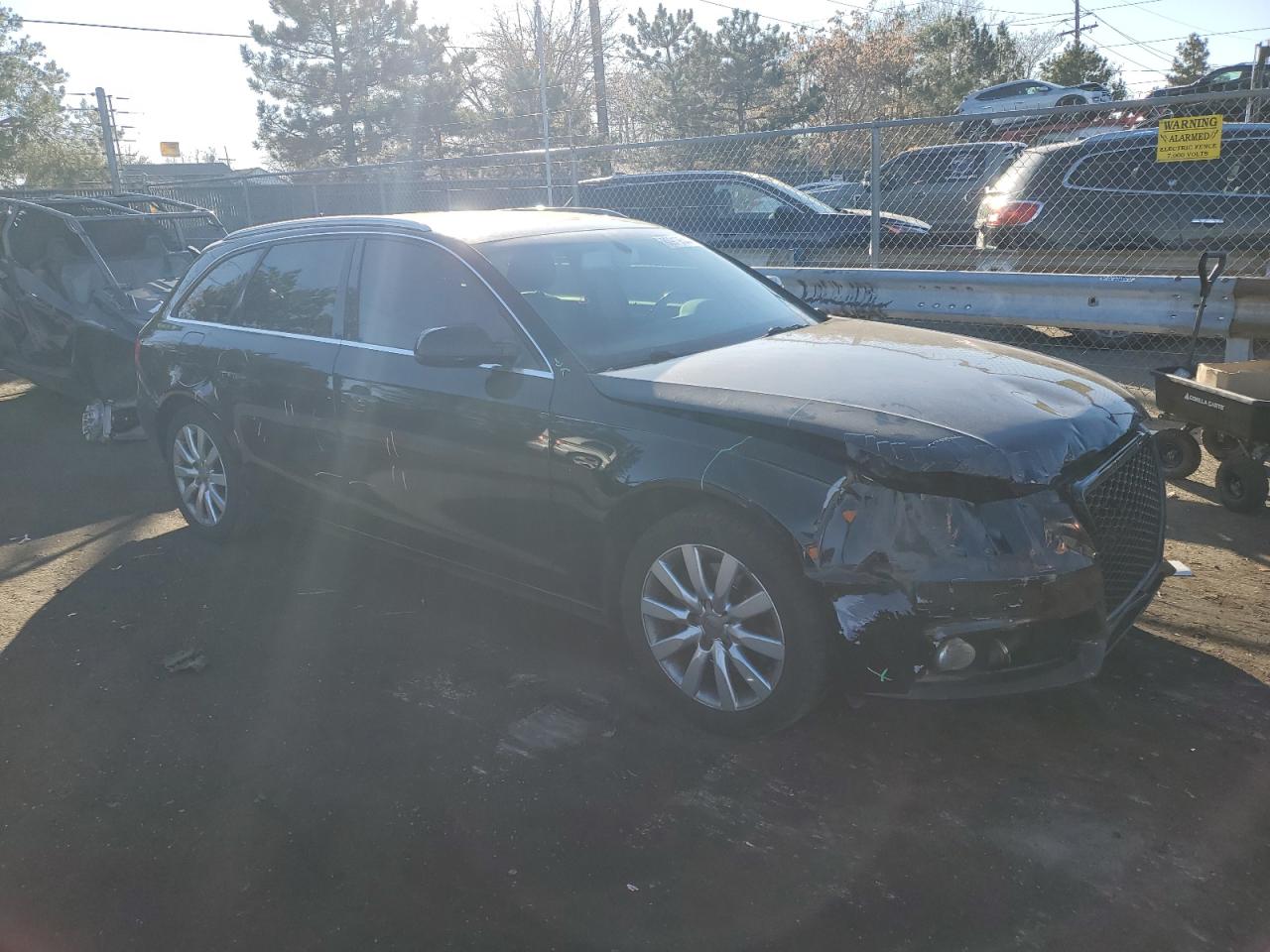 2010 Audi A4 VIN WAUWFAFL8AA008033 Copart auction photo, front end damage thumbnail 4