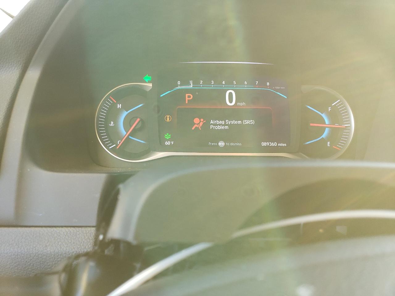 2022 Honda Pilot VIN 5FNYF6H20NB011681 Copart auction photo, front end damage thumbnail 9