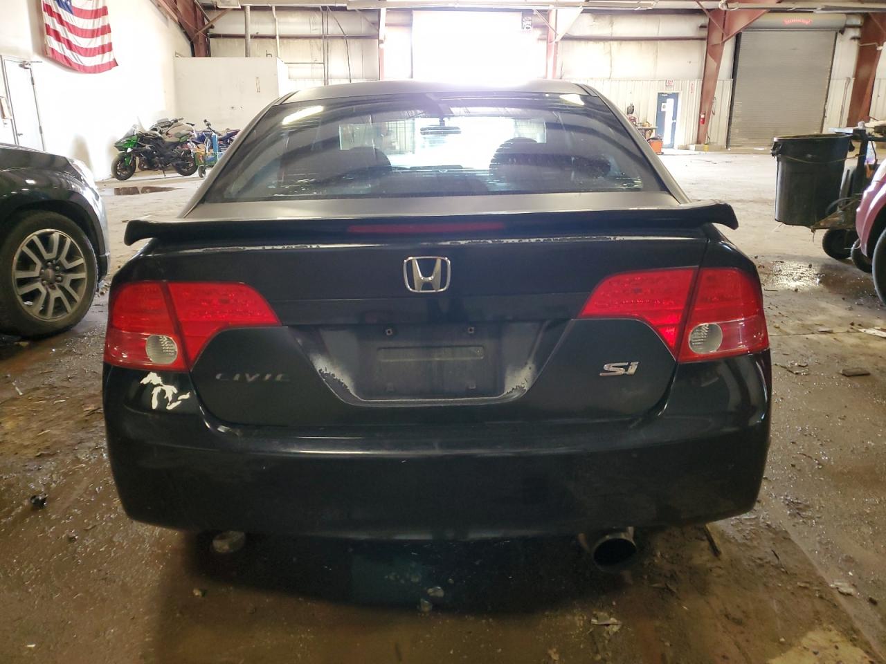 2008 Honda Civic VIN 2HGFA55538H705750 Copart auction photo, front end / side damage thumbnail 6