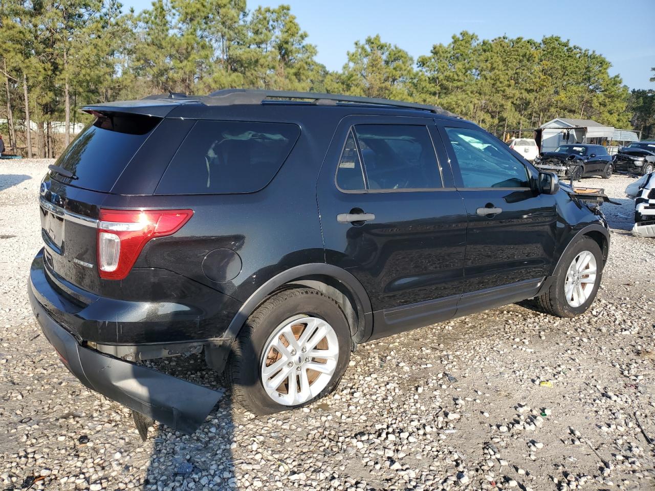 2015 Ford Explorer VIN 1FM5K7B85FGB39483 Copart auction photo, rollover / all over damage thumbnail 3