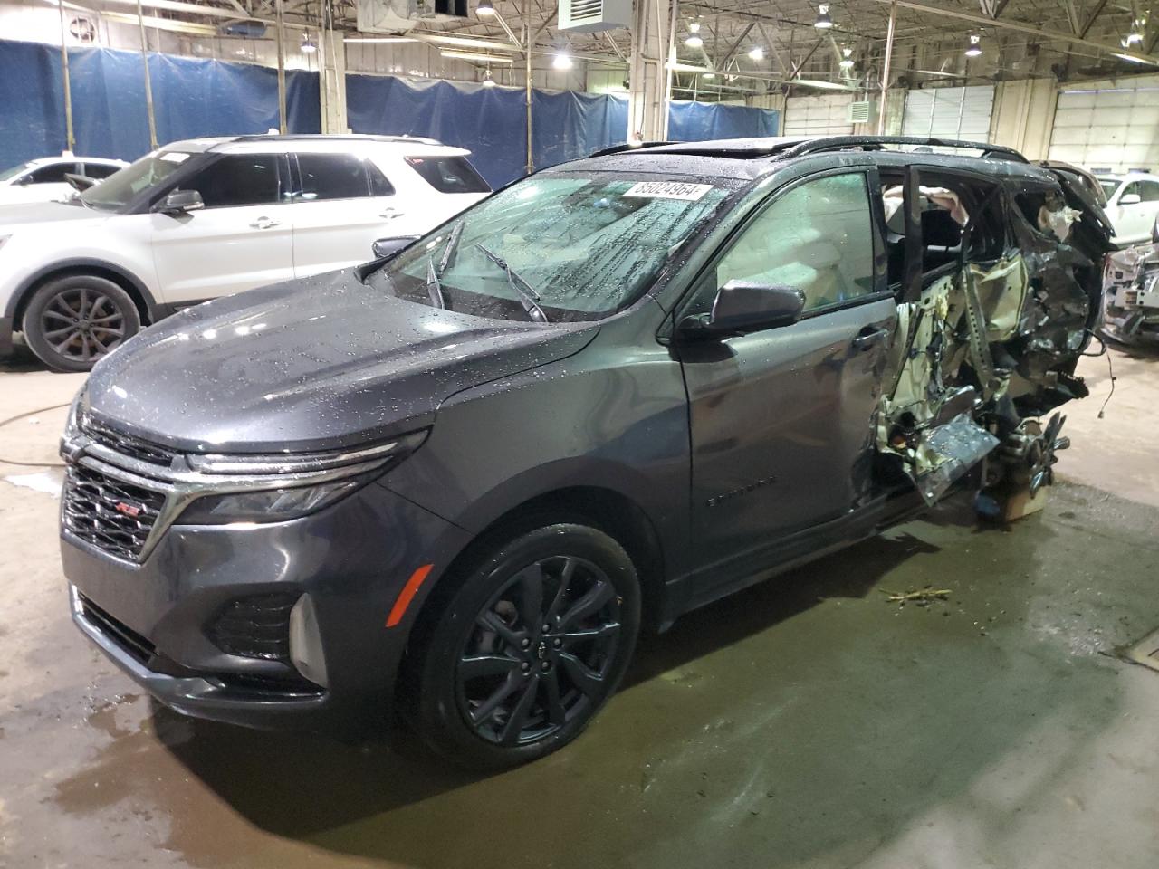 2022 Chevrolet Equinox VIN 3GNAXWEV6NS240183