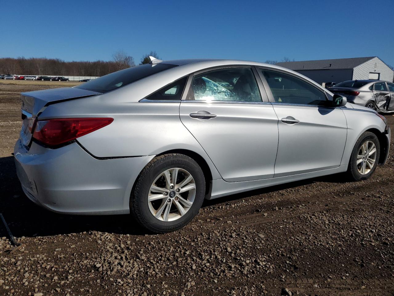 2011 Hyundai Sonata VIN 5NPEB4AC7BH283406 Copart auction photo, rear end / front end damage thumbnail 3