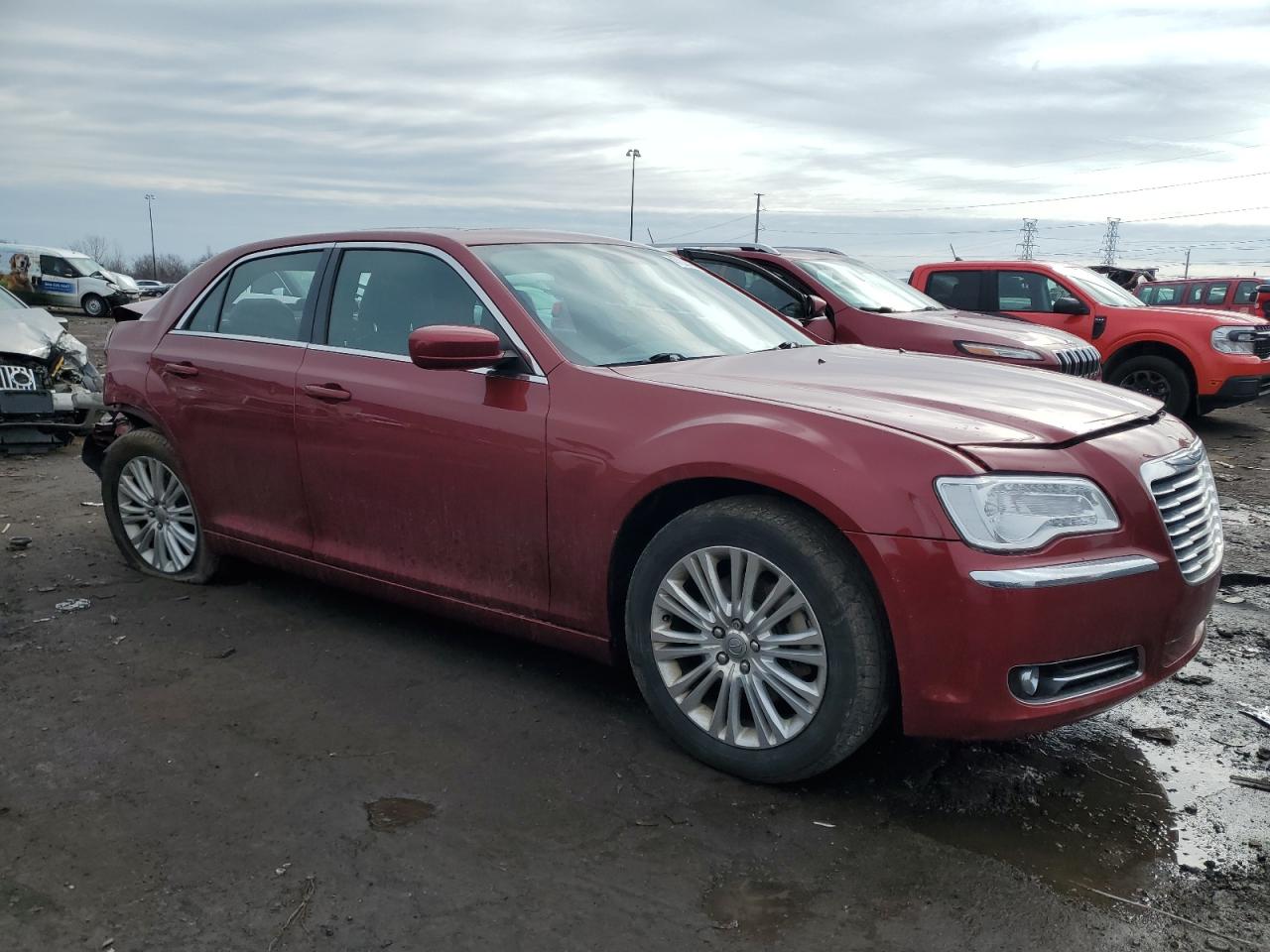 2014 Chrysler 300 VIN 2C3CCARG7EH143254 Copart auction photo, rear end damage thumbnail 4