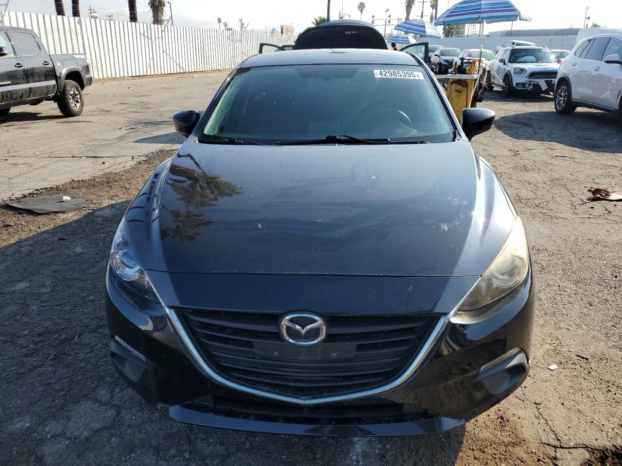 2016 Mazda 3 VIN JM1BM1U72G1306213 Copart auction photo, rear end damage thumbnail 5
