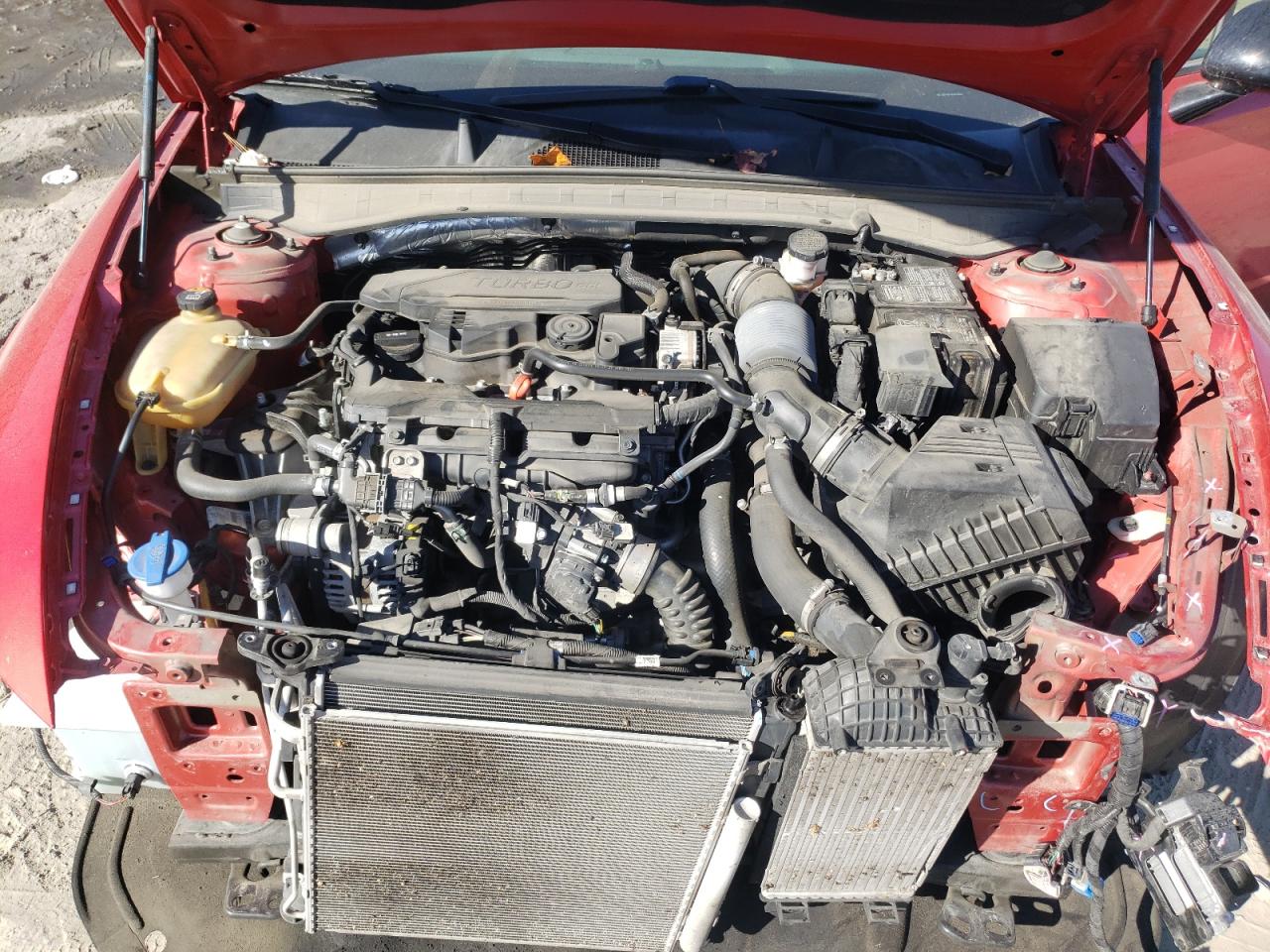 2021 Hyundai Sonata VIN 5NPEJ4J23MH132866 Copart auction photo, front end / minor dent/scratches damage thumbnail 11