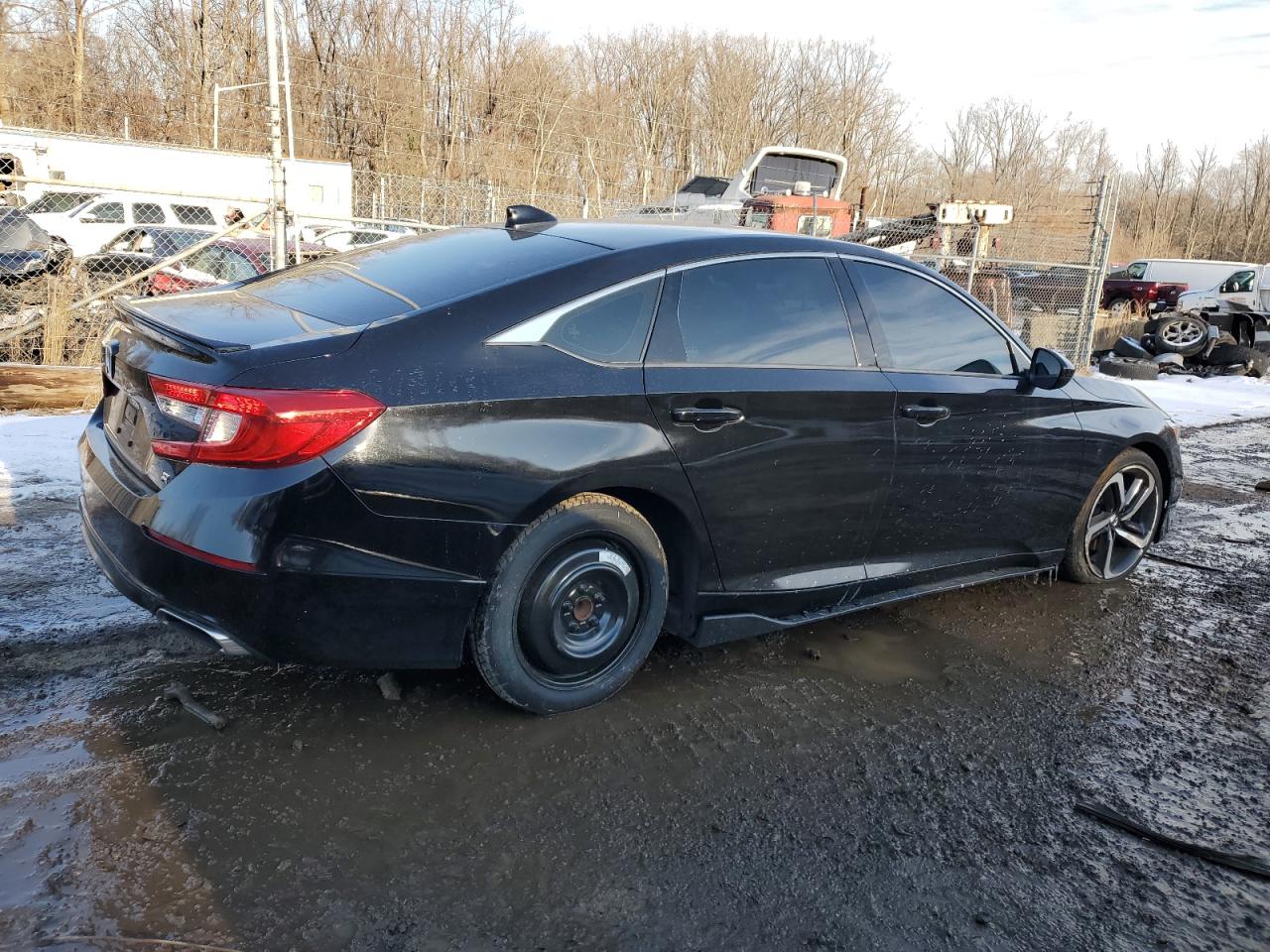 2020 Honda Accord VIN 1HGCV1F3XLA085595 Copart auction photo, minor dent/scratches damage thumbnail 3