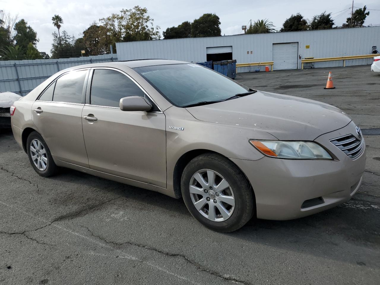 2007 Toyota Camry VIN JTNBB46K873012839 Copart auction photo, all over damage thumbnail 4