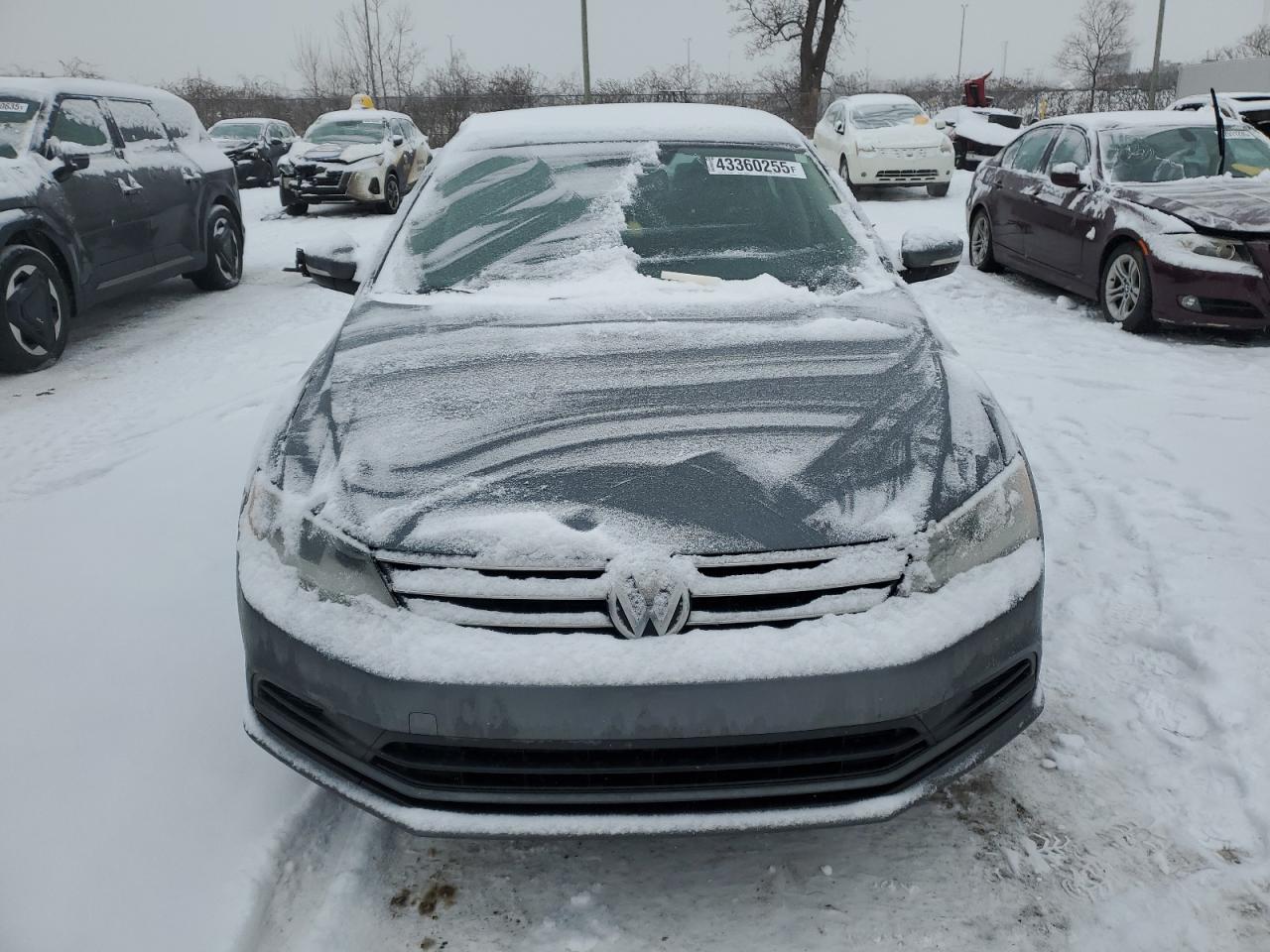 2015 Volkswagen Jetta VIN 3VWD07AJ1FM312994 Copart auction photo, rear end damage thumbnail 5