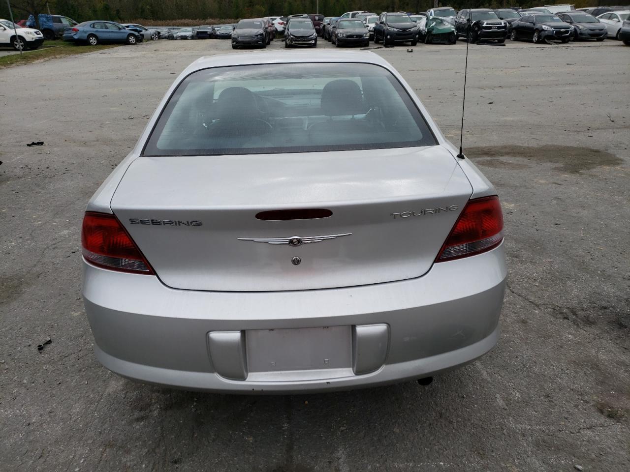 2006 Chrysler Sebring VIN 1C3EL56R86N243202 Copart auction photo, front end damage thumbnail 6