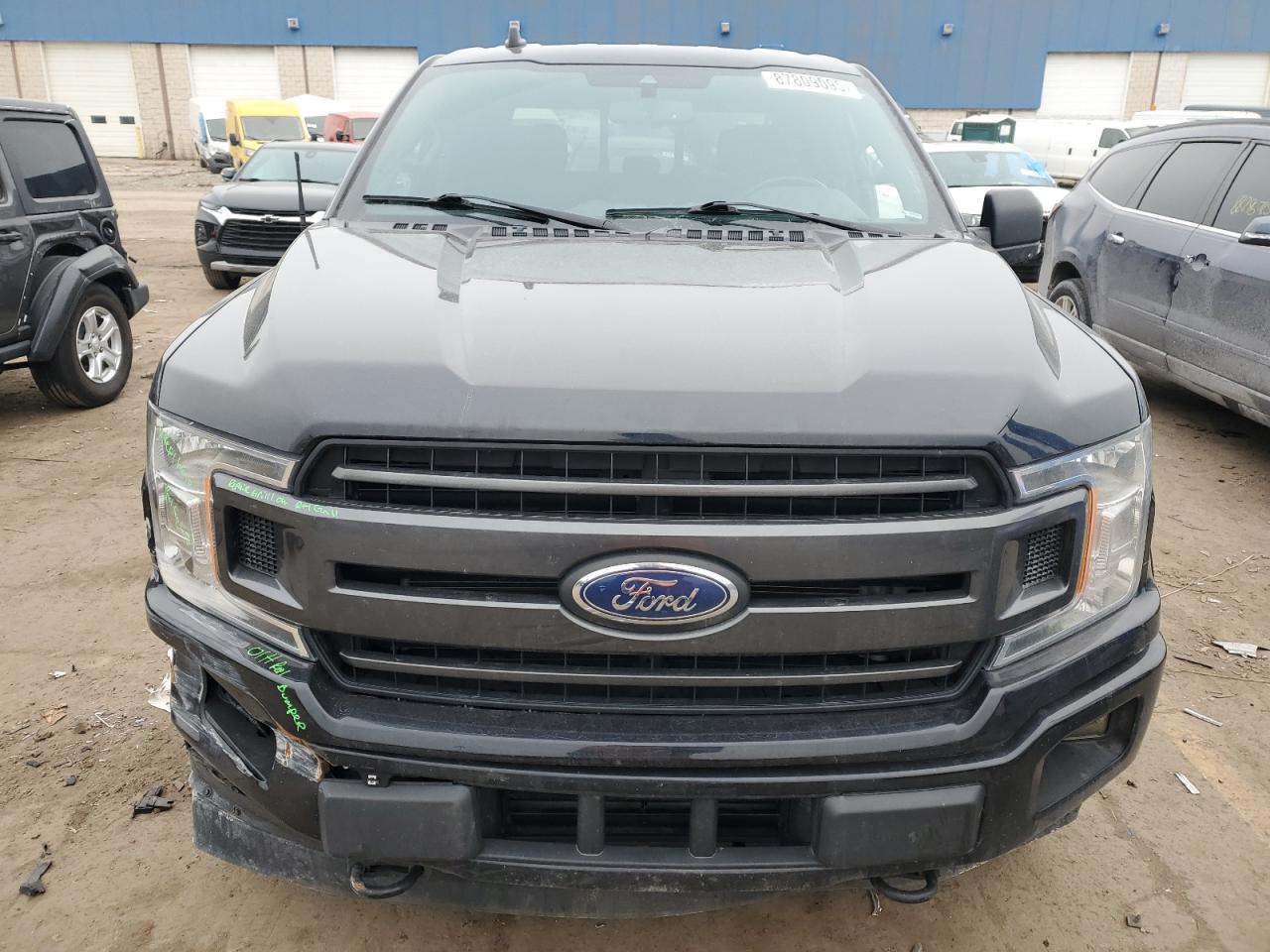 2020 Ford F-150 VIN 1FTEW1EP6LFC21510 Copart auction photo, front end / side damage thumbnail 5