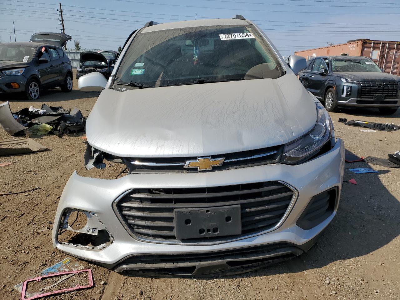 2019 Chevrolet Trax VIN KL7CJPSB6KB958548 Copart auction photo, side / front end damage thumbnail 5
