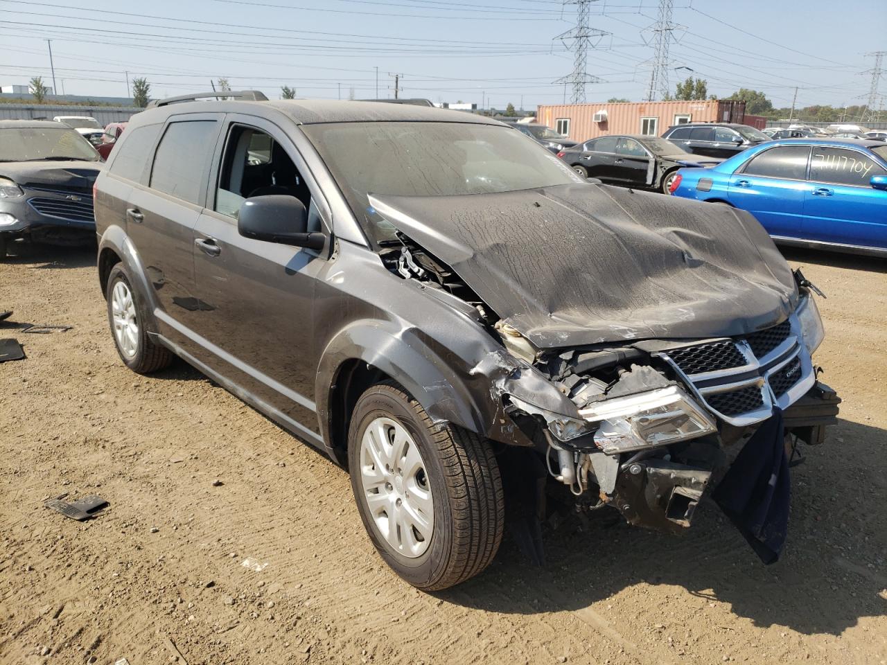 2016 Dodge Journey VIN 3C4PDCAB3GT210402 Copart auction photo, front end / rear end damage thumbnail 4
