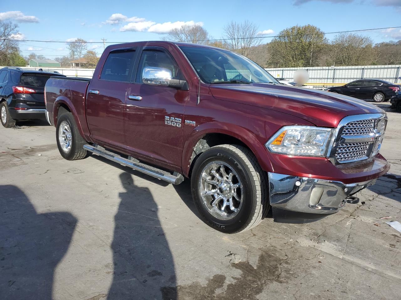 2017 RAM 1500 VIN 1C6RR7NTXHS739943 Copart auction photo, front end damage thumbnail 4