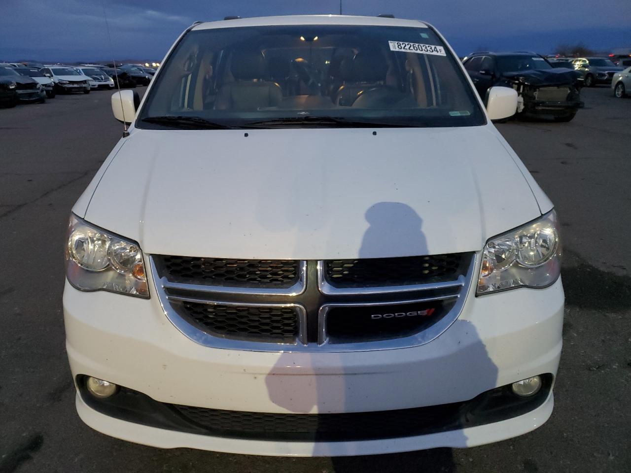 2017 Dodge Caravan VIN 2C4RDGCG6HR772596 Copart auction photo, side / rear end damage thumbnail 5