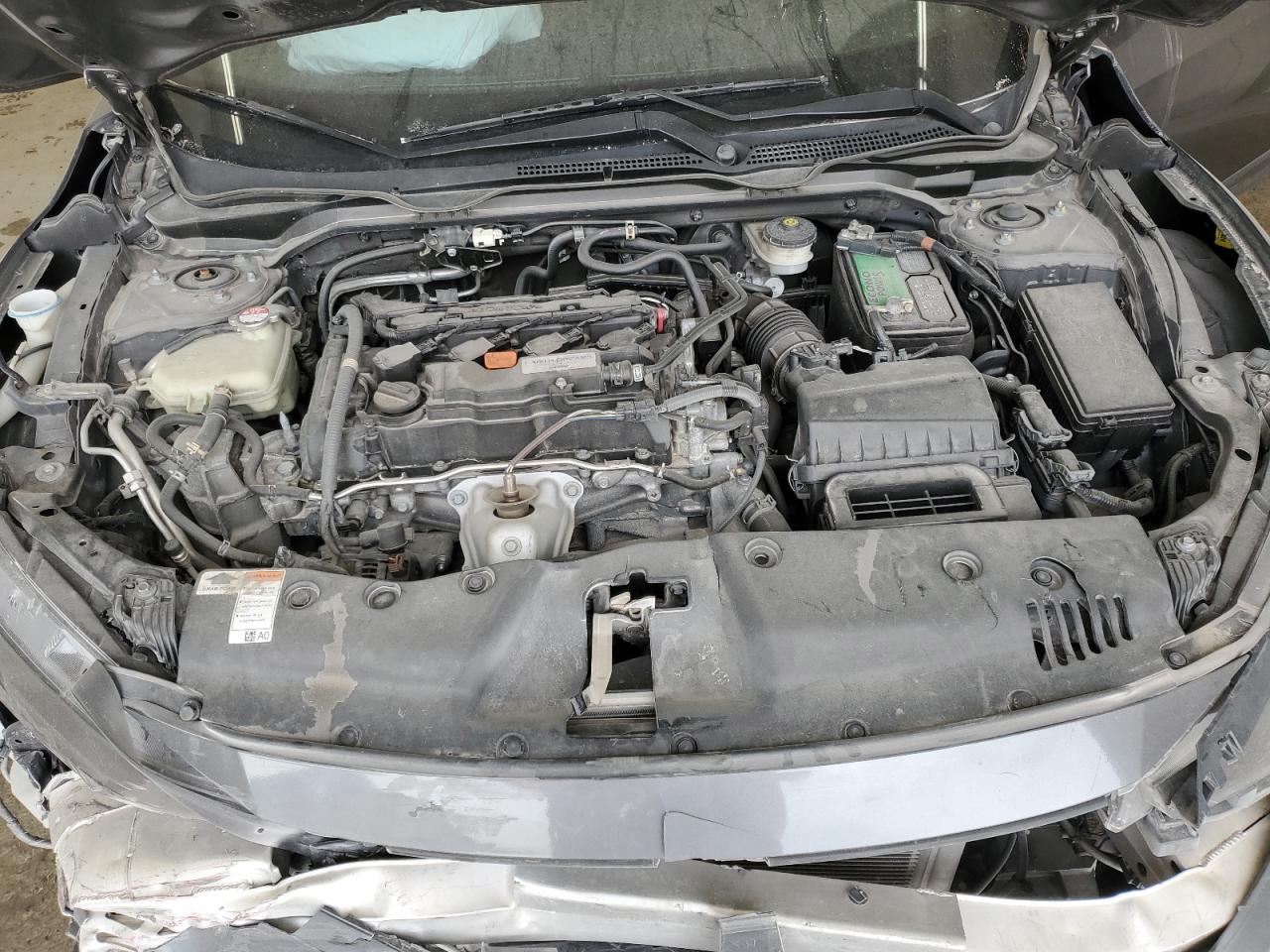 2019 Honda Civic VIN 2HGFC2F81KH545201 Copart auction photo, front end damage thumbnail 11