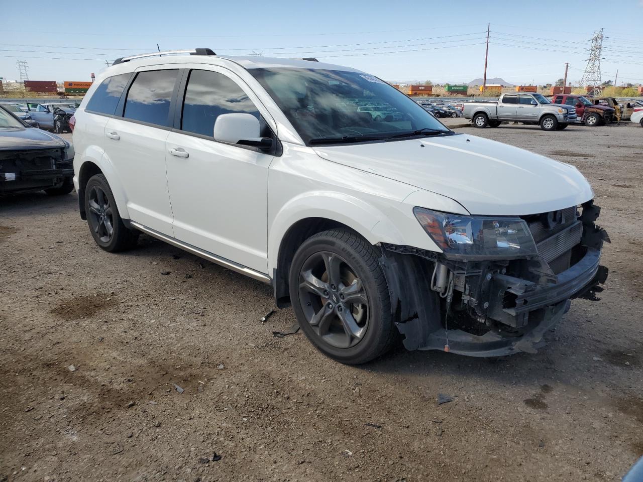 2018 Dodge Journey VIN 3C4PDCGG4JT439911 Copart auction photo, front end damage thumbnail 4