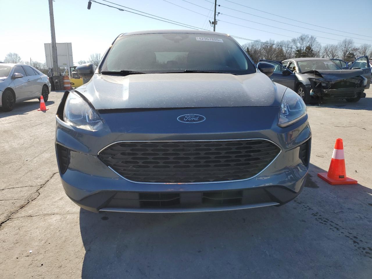 2020 Ford Escape VIN 1FMCU9G68LUB87495 Copart auction photo, all over damage thumbnail 5