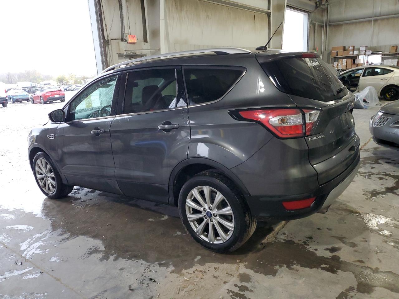 2017 Ford Escape VIN 1FMCU0J94HUD09078 Copart auction photo, front end / minor dent/scratches damage thumbnail 2