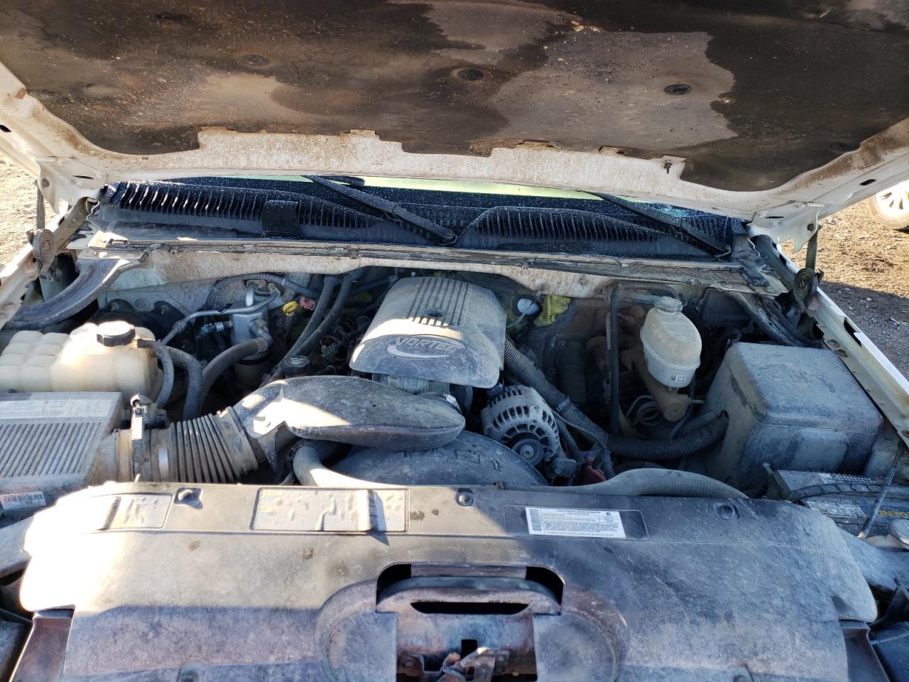 2005 Chevrolet Silverado VIN 1GCGK13U45F828862 Copart auction photo, rear end damage thumbnail 11