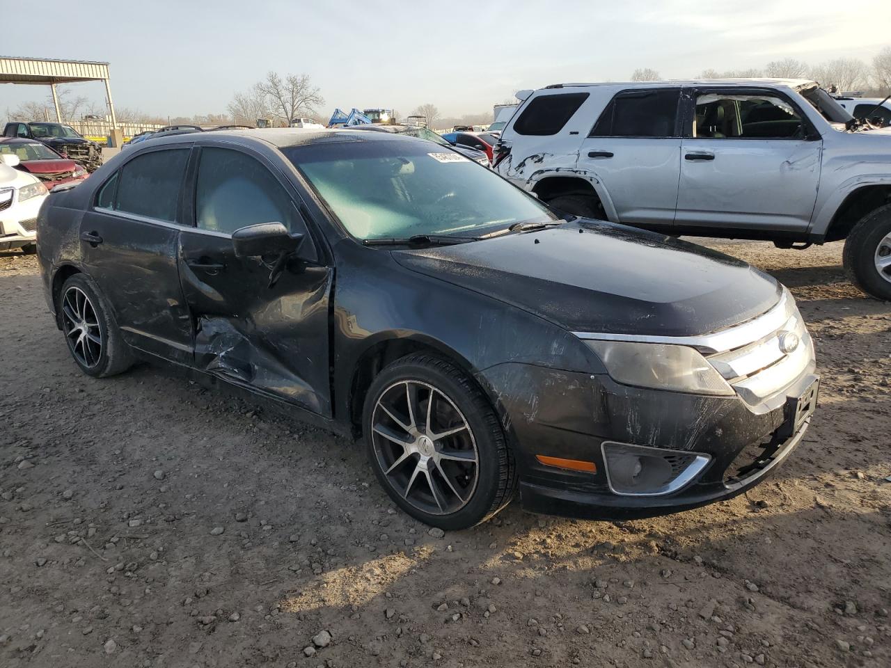 2011 Ford Fusion VIN 3FAHP0JGXBR139572 Copart auction photo, all over / minor dent/scratches damage thumbnail 4