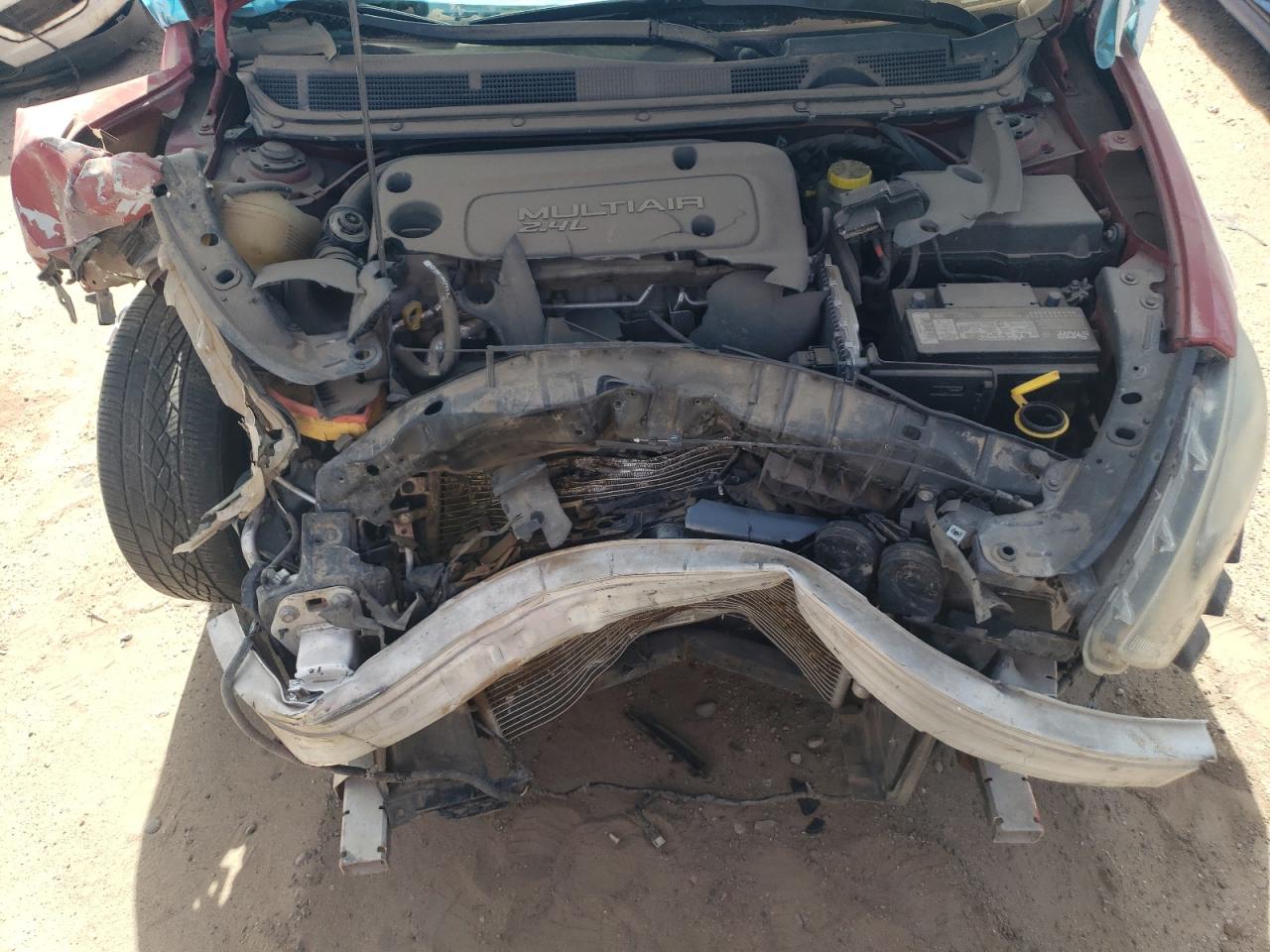 2015 Dodge Dart VIN 1C3CDFEB3FD173418 Copart auction photo, front end / side damage thumbnail 11