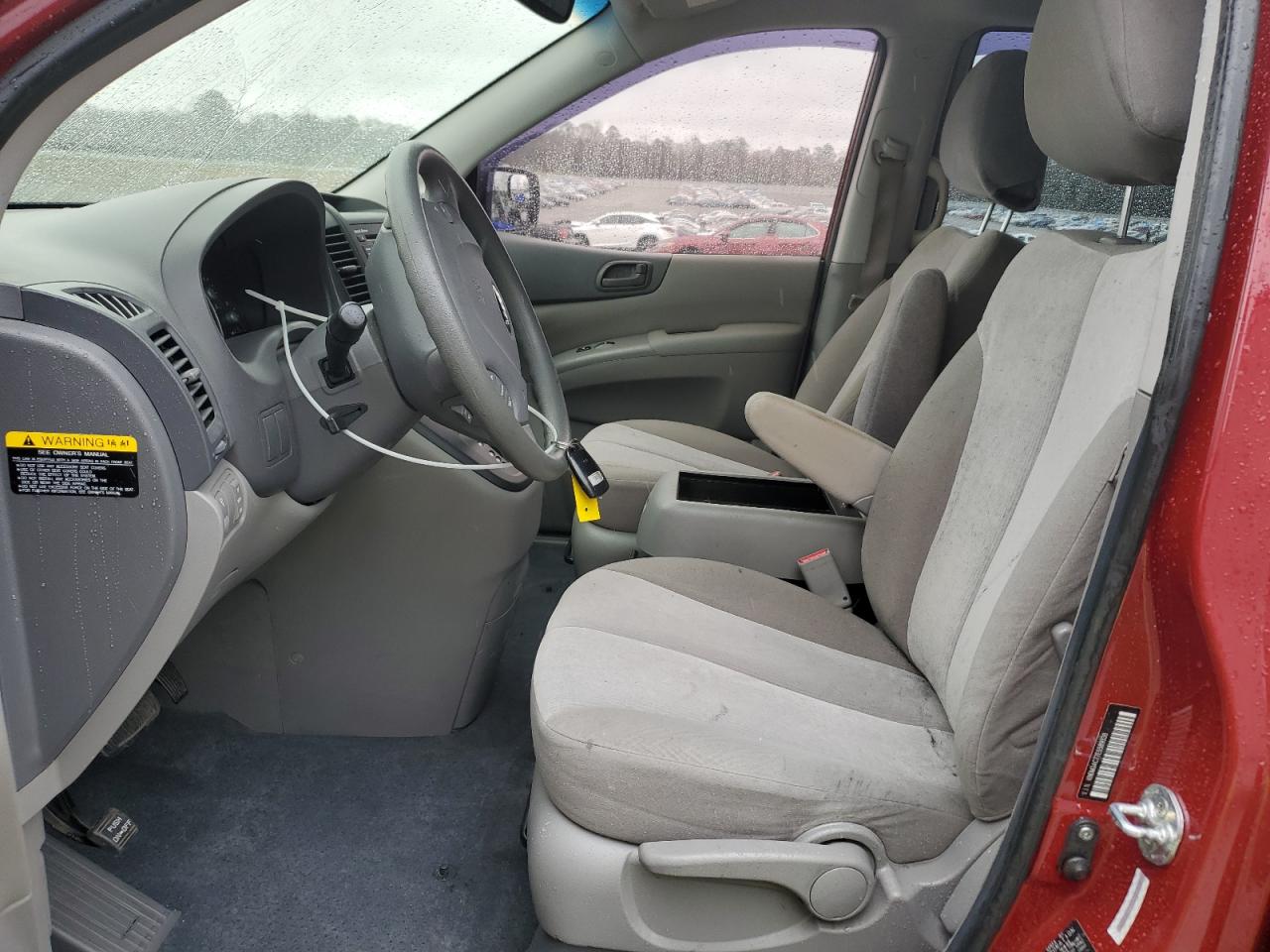 2014 KIA Sedona VIN KNDMG4C77E6589338 Copart auction photo, rear end damage thumbnail 7