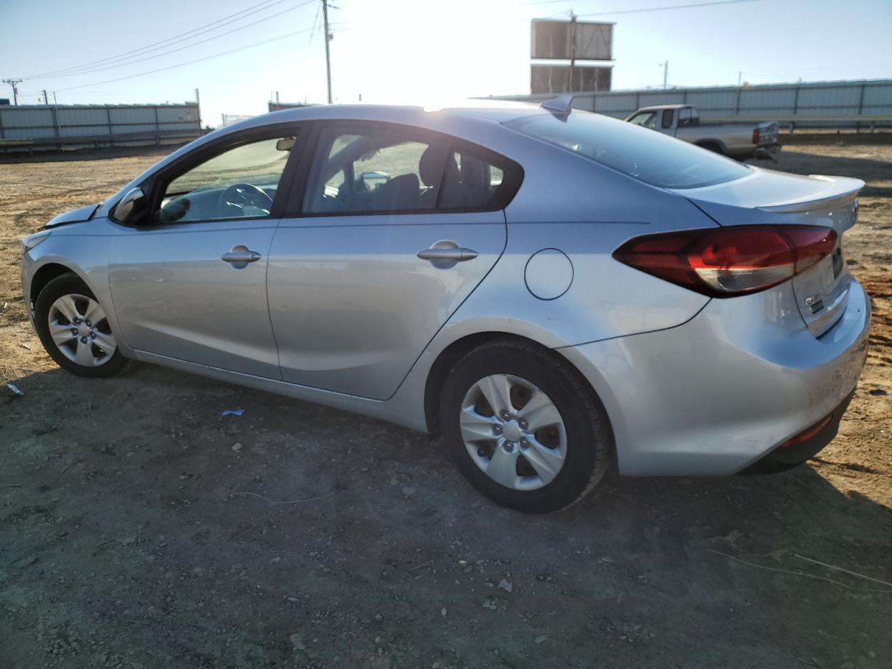 2017 KIA Forte VIN 3KPFK4A77HE059587 Copart auction photo, front end / all over damage thumbnail 2