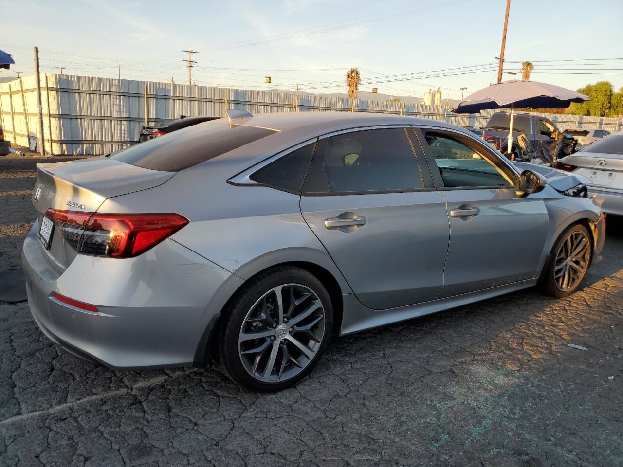 2022 Honda Civic VIN 2HGFE1F90NH326750 Copart auction photo, front end damage thumbnail 3
