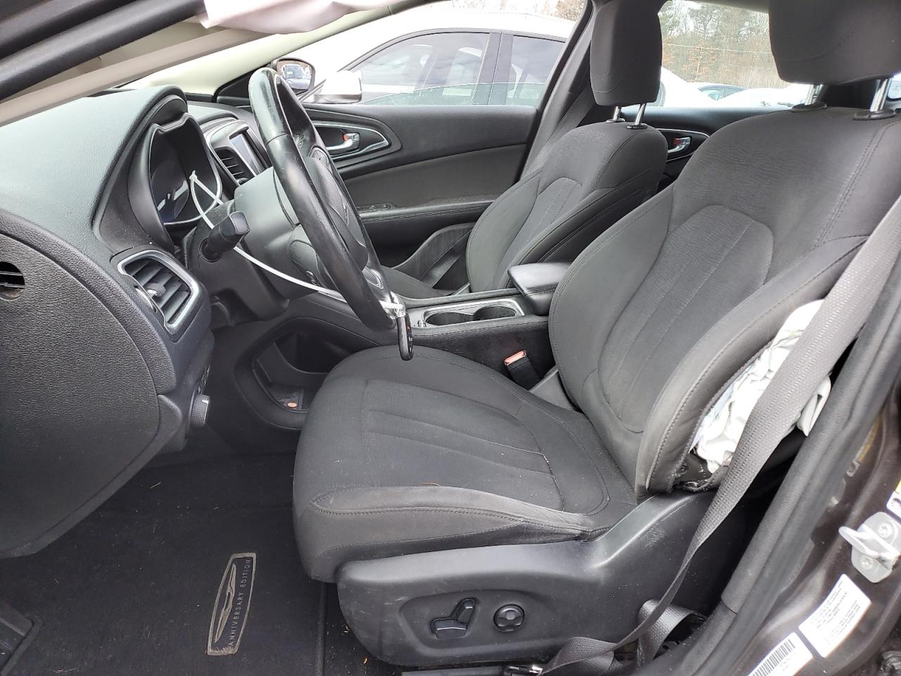 2016 Chrysler 200 VIN 1C3CCCAB7GN102015 Copart auction photo, front end / side damage thumbnail 7