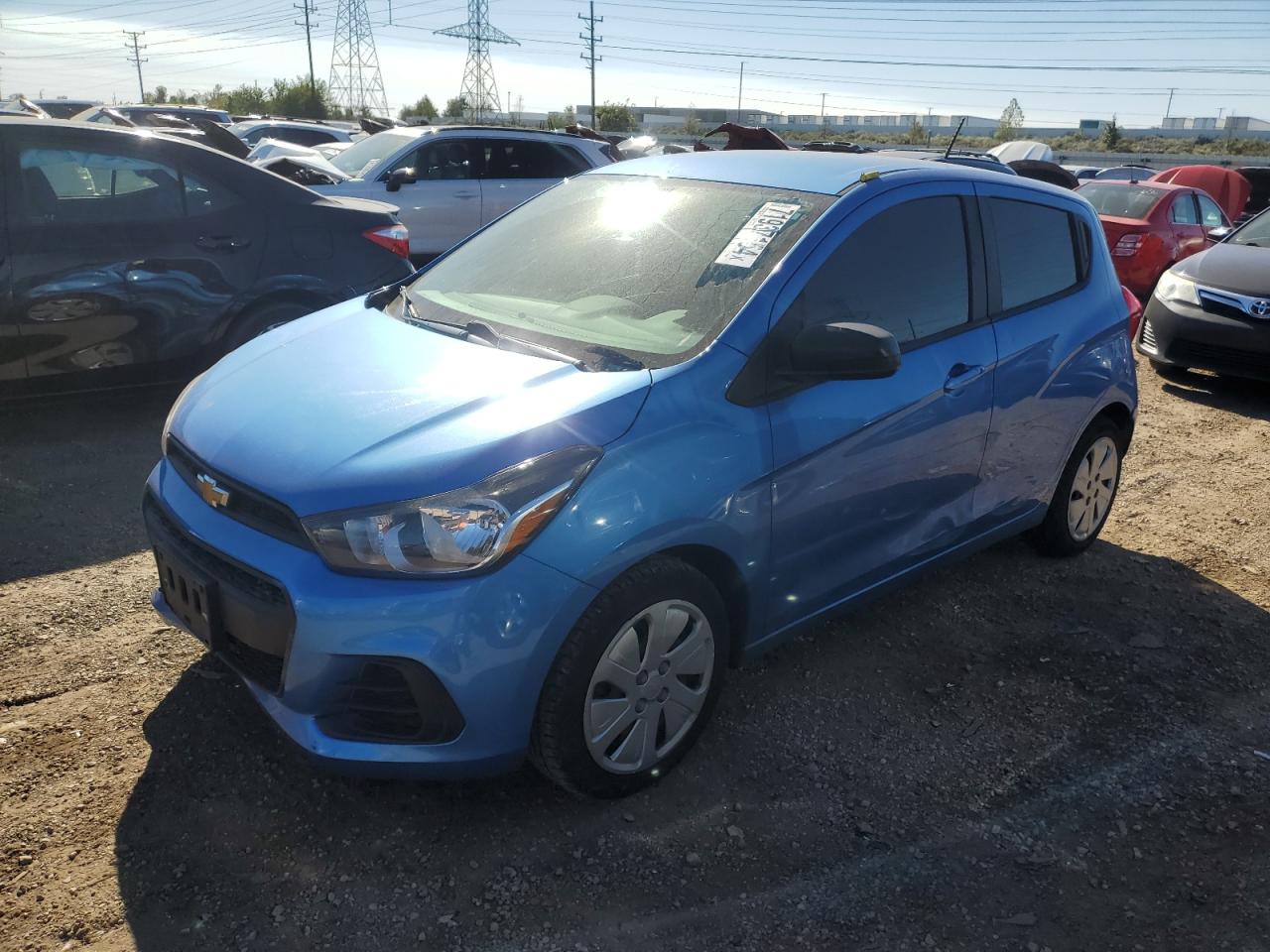 2017 Chevrolet Spark VIN KL8CB6SA4HC840138