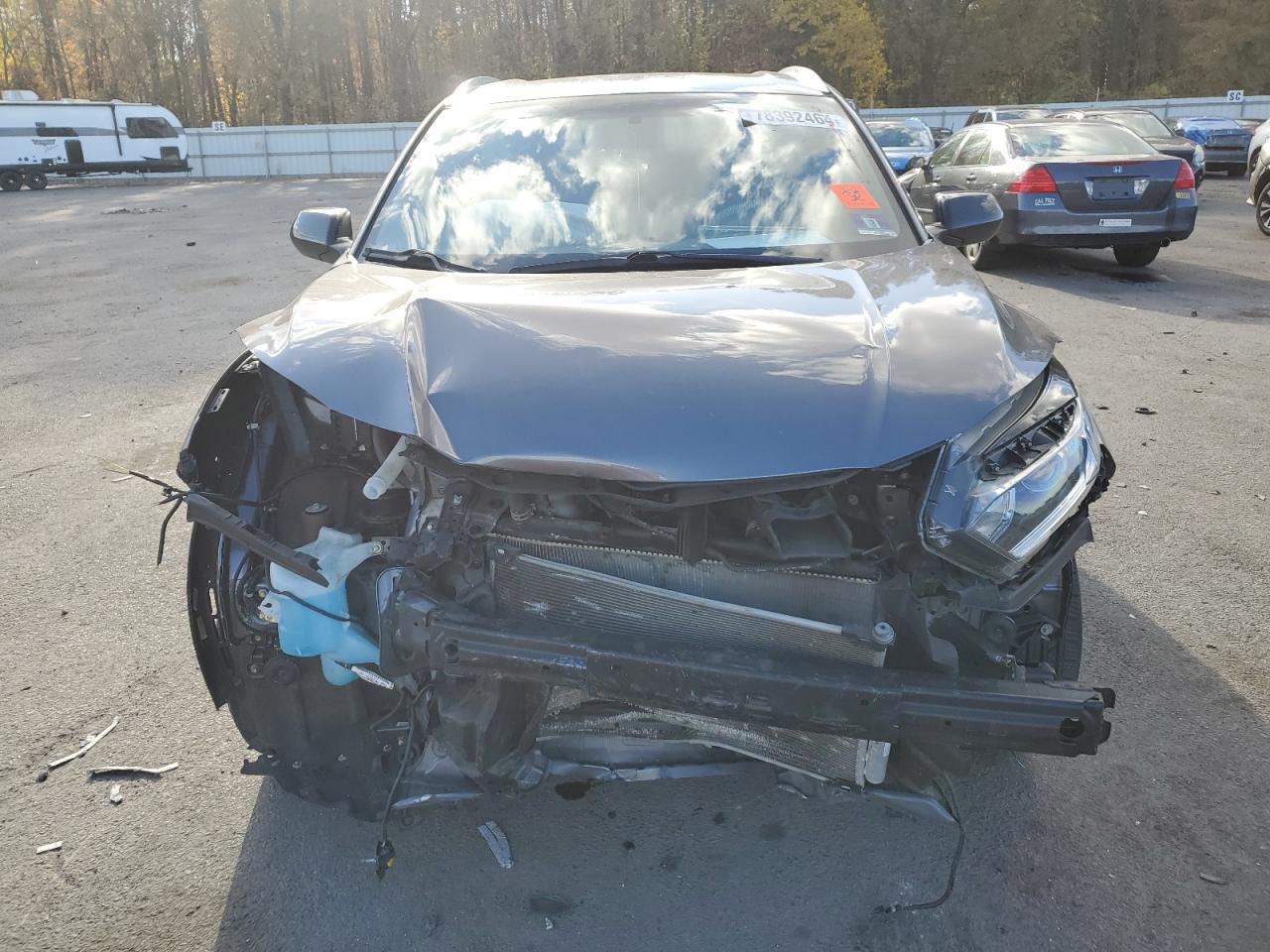 2019 Honda HR-V VIN 3CZRU6H12KG723983 Copart auction photo, front end damage thumbnail 5