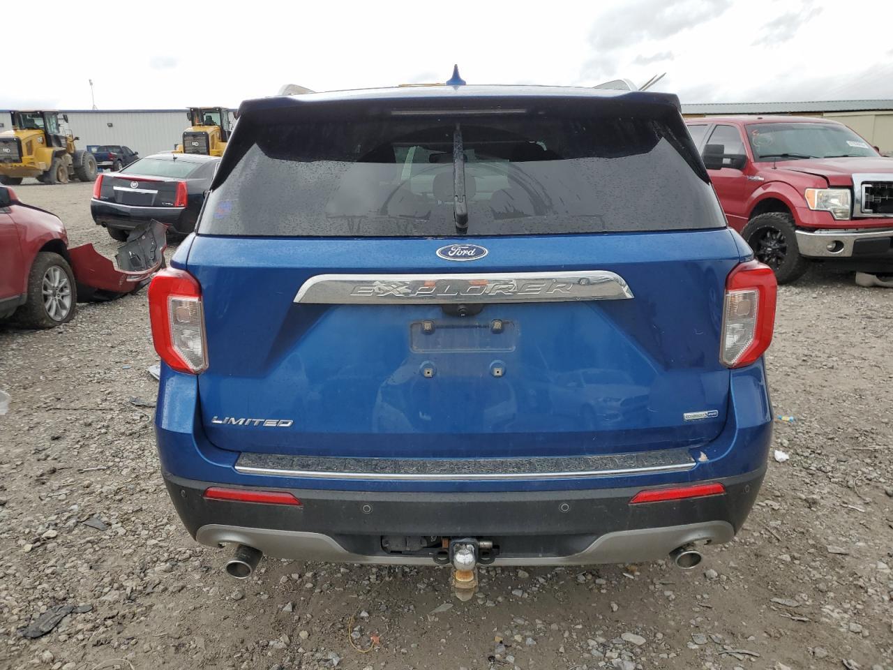 2020 Ford Explorer VIN 1FMSK8FH7LGC04817 Copart auction photo, front end / mechanical damage thumbnail 6