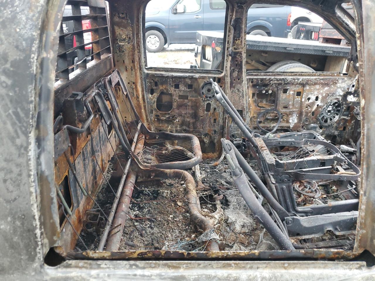 2008 Dodge RAM VIN 3D7MX48A78G128914 Copart auction photo, burn - engine / burn - interior damage thumbnail 11