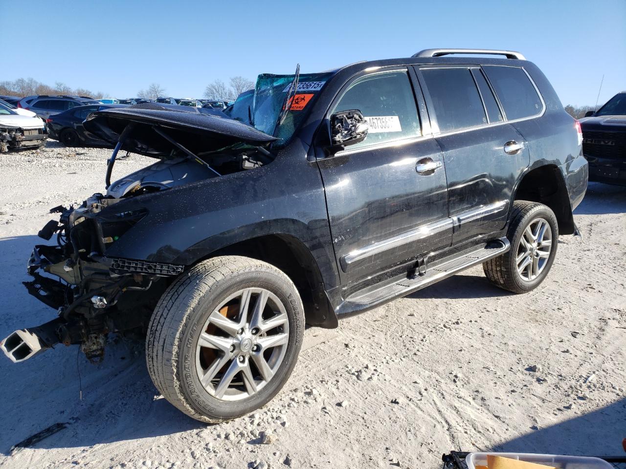 2015 Lexus LX VIN JTJHY7AX7F4167728 - Copart auction photo