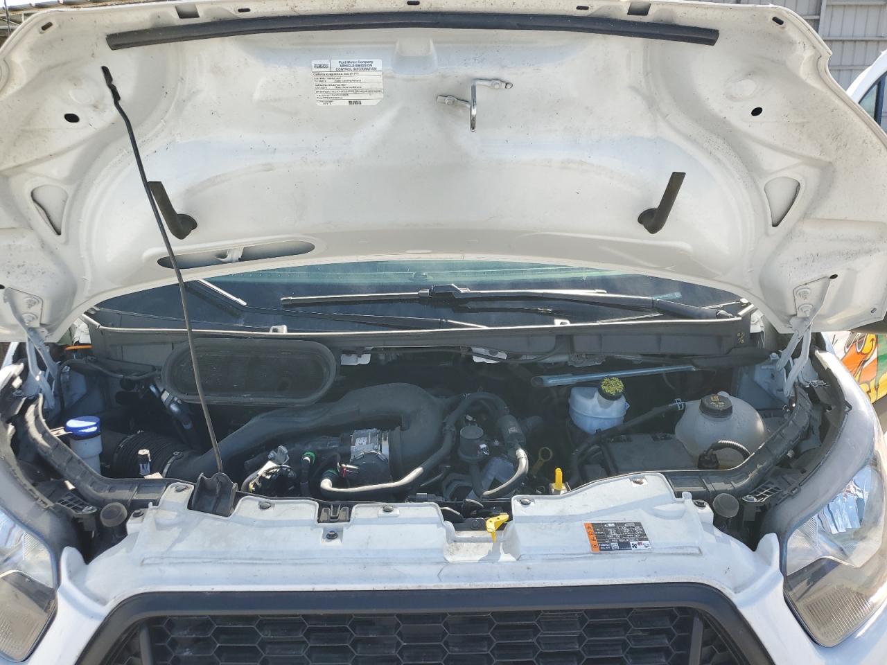 2023 Ford Transit VIN 1FTBR1Y88PKA97221 Copart auction photo, rear end / minor dent/scratches damage thumbnail 12