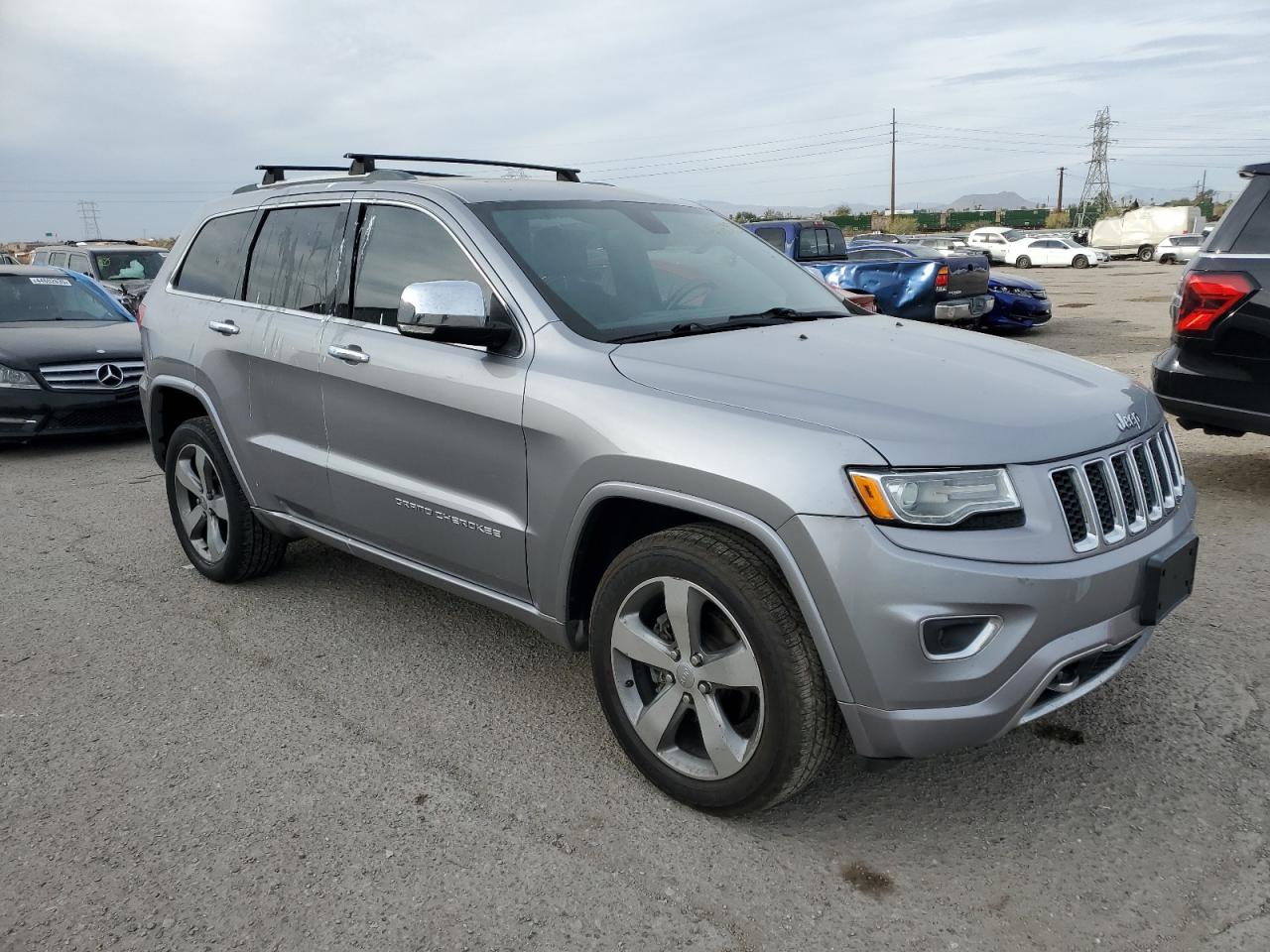 2014 Jeep Grand Cherokee VIN 1C4RJECGXEC197694 Copart auction photo, normal wear damage thumbnail 4