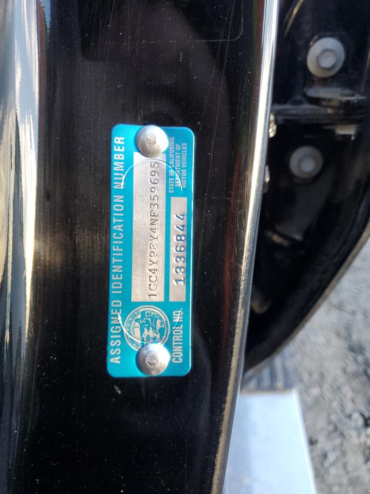 2022 Chevrolet Silverado VIN 1GC4YPEY4NF359695 Copart auction photo, vandalism damage thumbnail 12