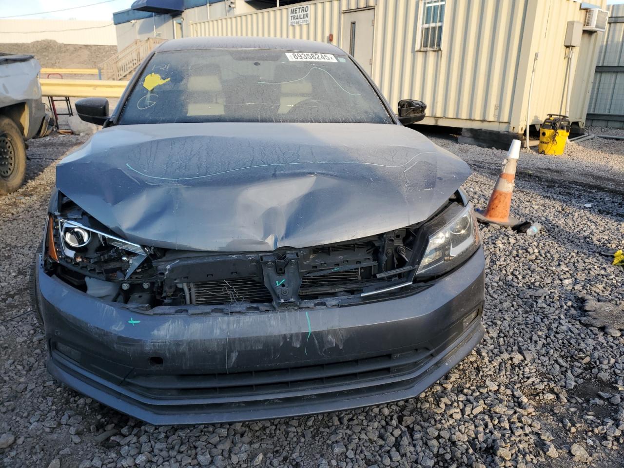 2016 Volkswagen Jetta VIN 3VWD17AJ8GM345845 Copart auction photo, front end damage thumbnail 5