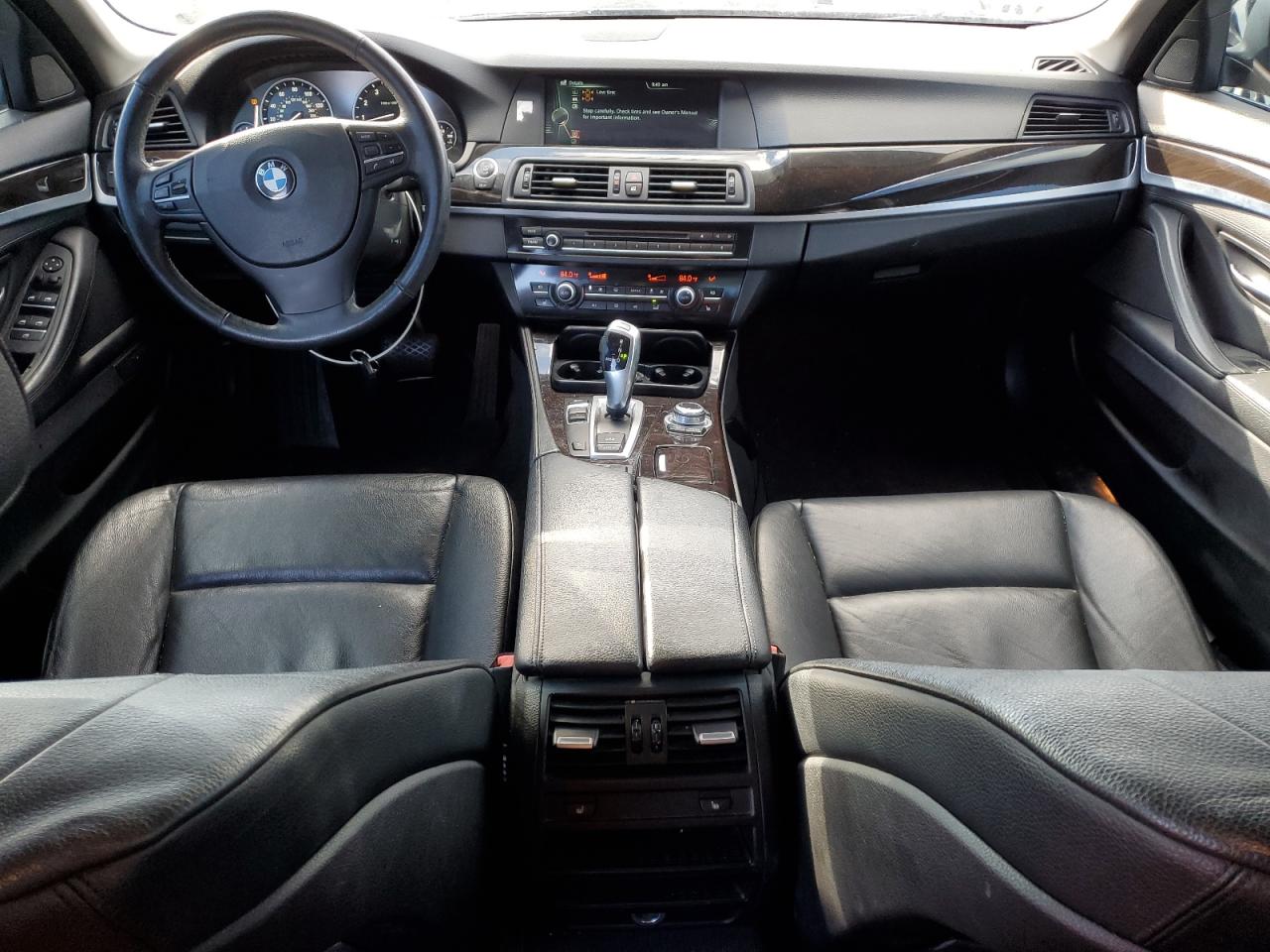 2013 BMW 5er VIN WBAFU7C5XDDU67484 Copart auction photo, side / minor dent/scratches damage thumbnail 8