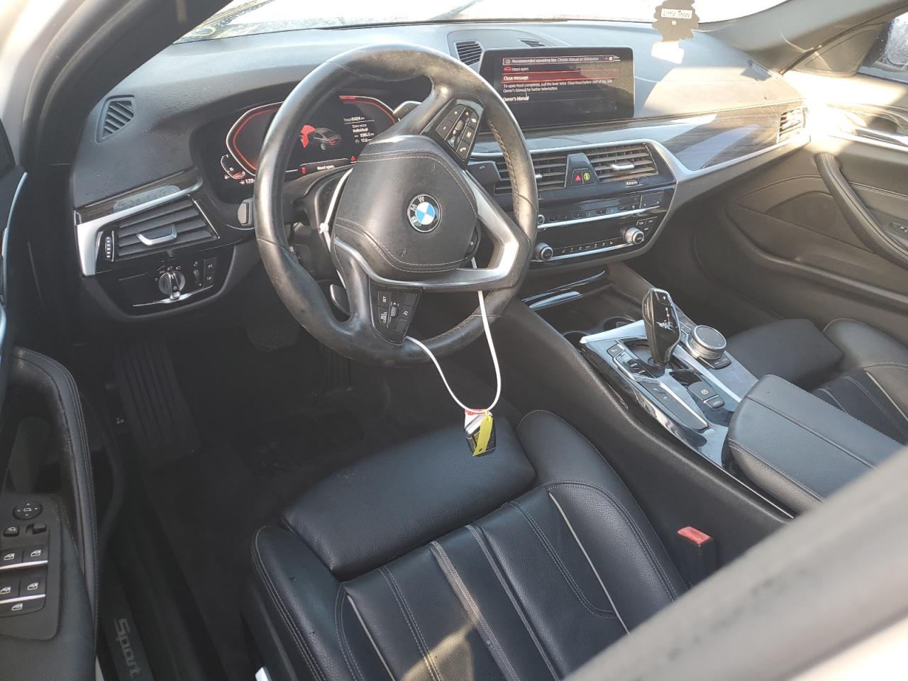 2020 BMW 5er VIN WBAJS1C09LCD37446 Copart auction photo, water/flood damage thumbnail 8