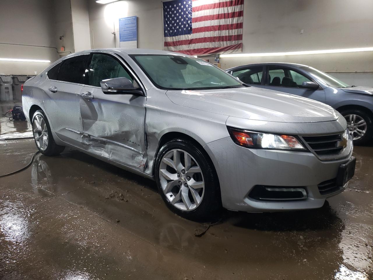 2017 Chevrolet Impala VIN 2G1145S36H9156423 Copart auction photo, side damage thumbnail 4