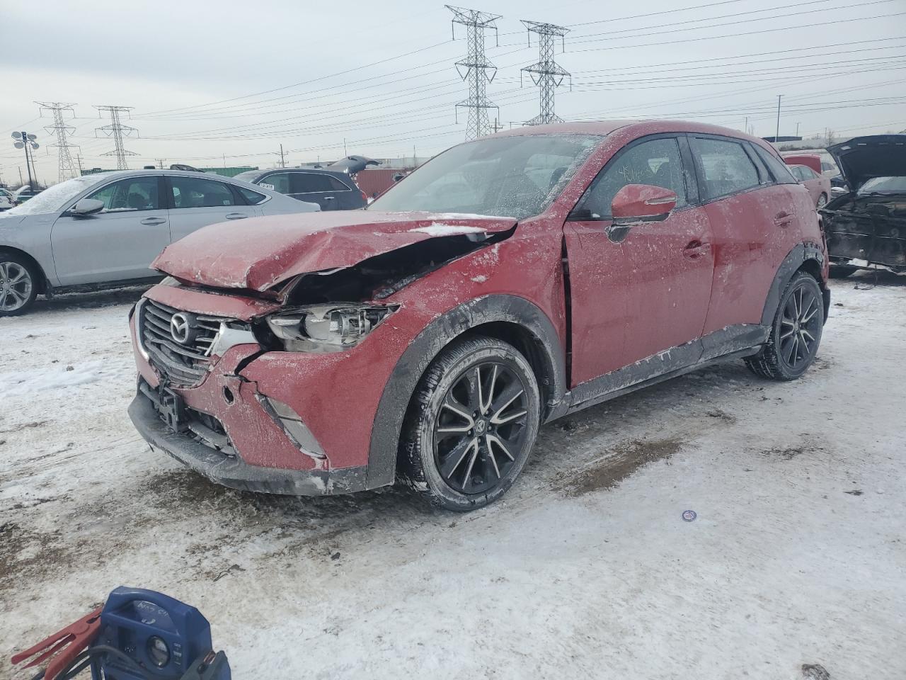2018 Mazda CX-3 VIN JM1DKFC79J0300810